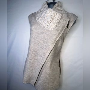 SPANNER Women Wool Sleeveless Vest Top L